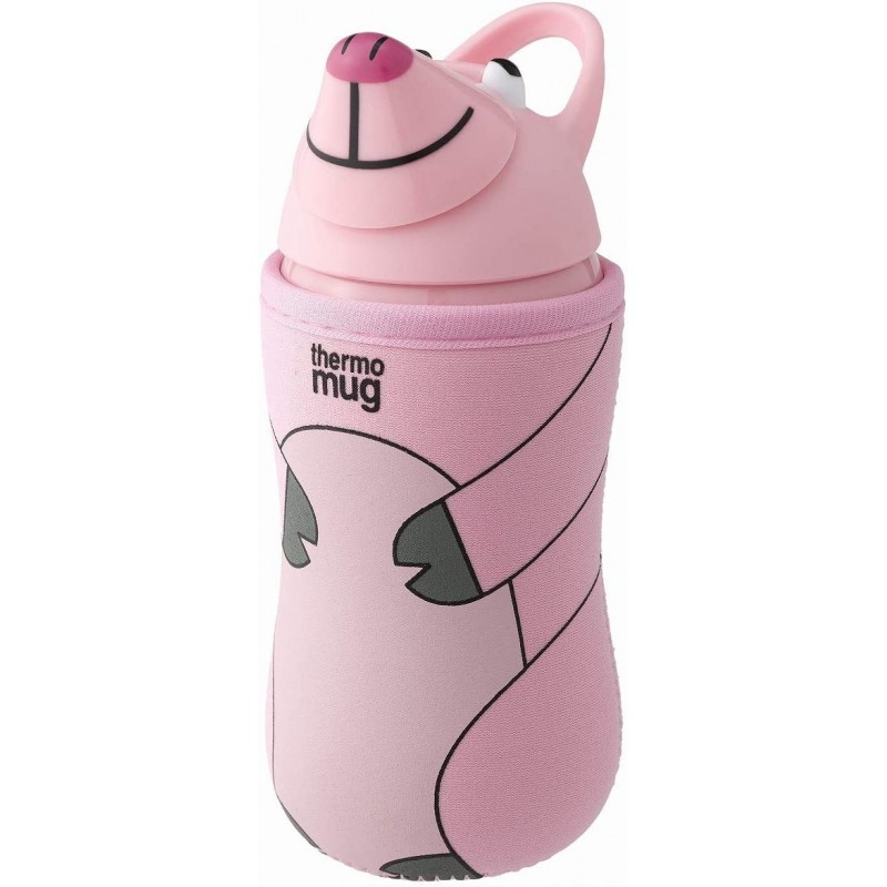 THERMO MUG 쿨 스포츠 병 핑크 380ml Animal Bottle (애니멀 병) AM18-38