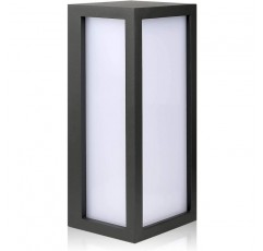 JIANRUI 옥외 벽 빛, 최대 60W E27 외부 P54 LED 알루미늄 Sconce 정원 랜턴, 무광택 다크 그레이