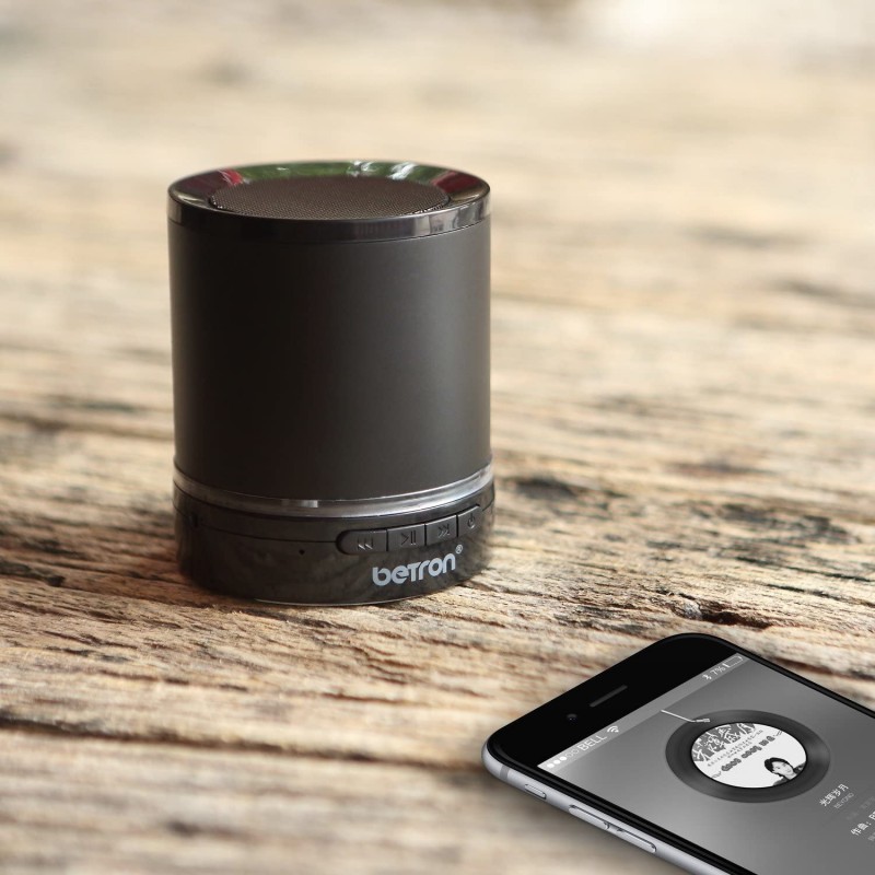 Betron A3 무선 스피커, 마이크가 있는 휴대용 스피커, Bluetooth 오디오 장치와 호환 가능