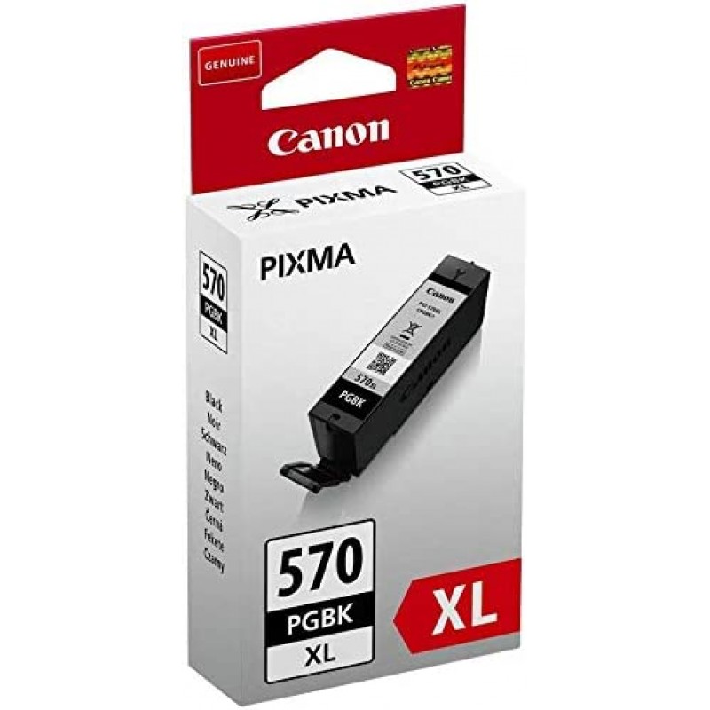 Canon 잉크 카트리지 PGI-570 PB + CLI-571 B/C/M/Y 잉크 카트리지 – 선택한 TS 및 MG 시리즈용 멀티팩