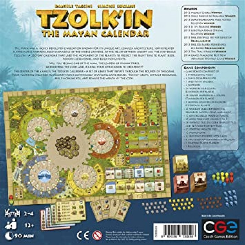 Tzolk'in 마야 달력 보드 게임