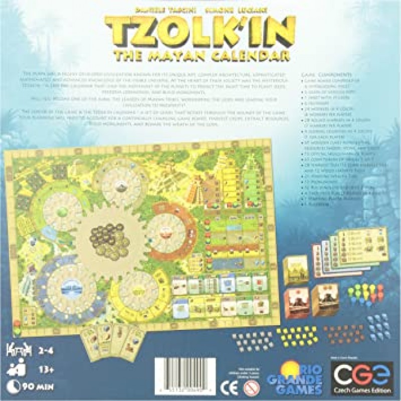 Tzolk'in 마야 달력 보드 게임