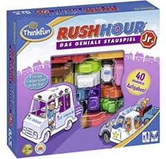 ThinkFun 76303 Rush Hour® Junior 어린 플레이어를 위한 유명한 논리 게임