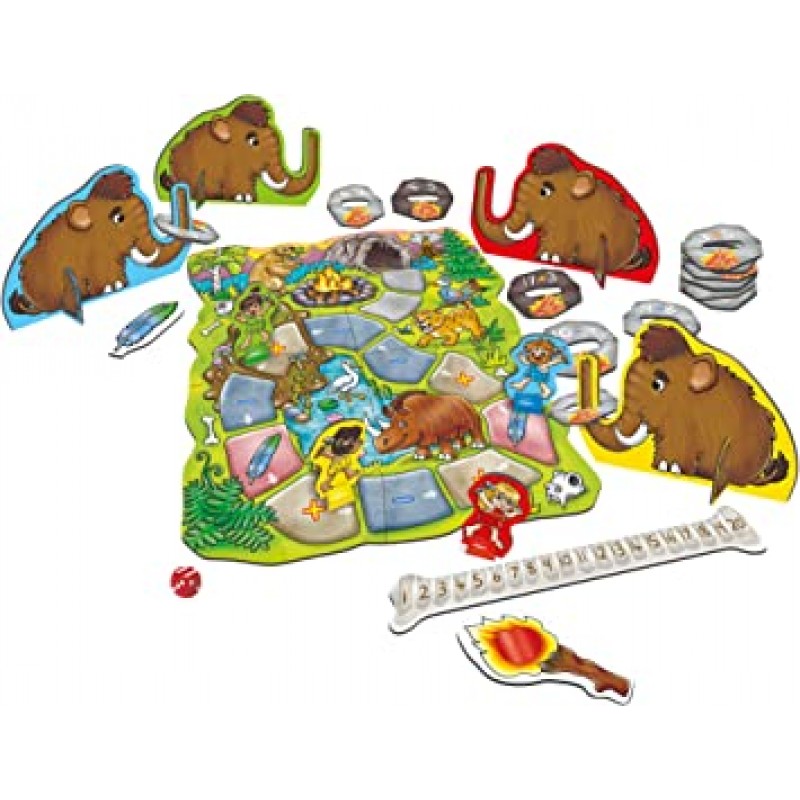 Orchard Toys Mammoth Maths Game, 교육용 수학 게임, Magic Viewer의 답, 5-8세 어린이