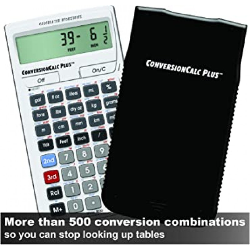 엔지니어를 위한 Calculated Industries 8030 ConversionCalc Plus 재무 계산기