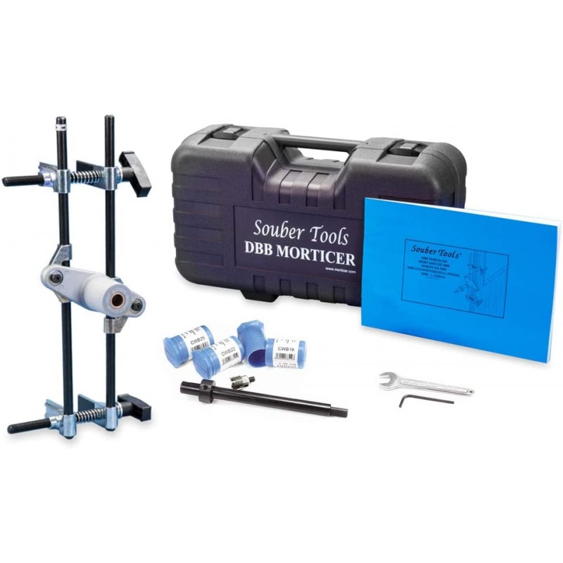 Souber DBB 5분 Morticer JIG1 도어록 Mortiser 키트 19mm, 22mm, 25mm