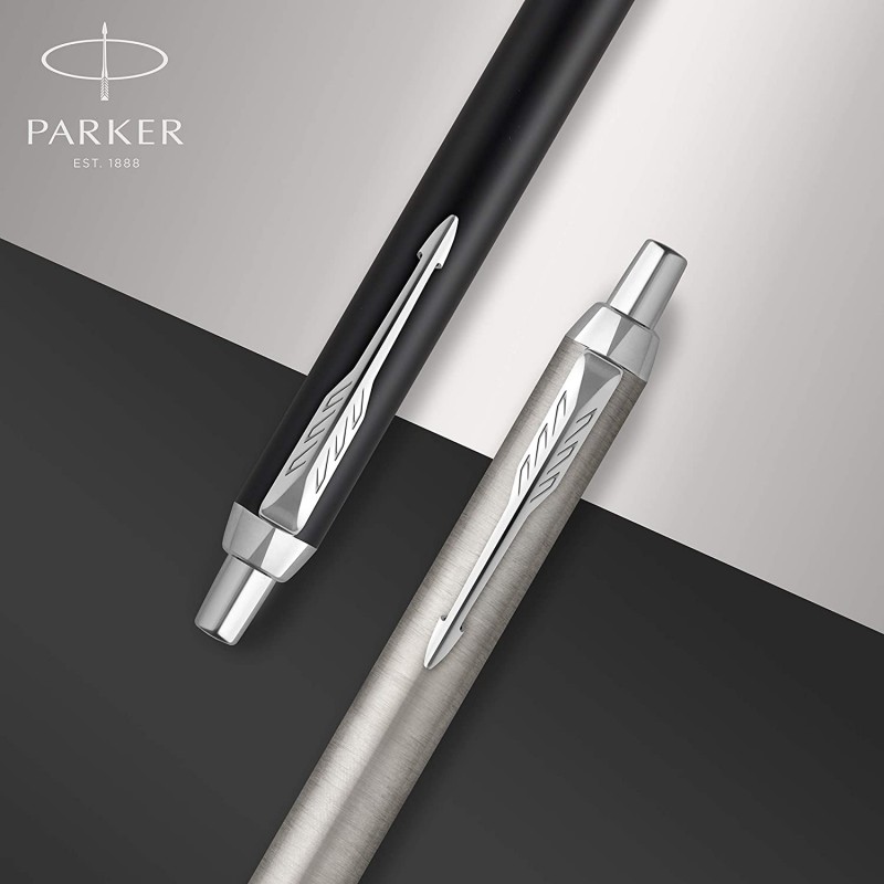 PARKER 파커 공식 파커·IM 유성 볼펜 럭셔리 브랜드 선물 매트 블랙 CT 2143442