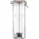 Kilner Facetted Spaghetti Jar, 2.2L Glass Clip Top (Airtight) | KILNER