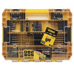 DEWALT DT70762-QZ 터프케이스 85개 세트 콘크리트 및 금속 비트, 드릴용 나사 비트