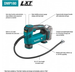 Makita DMP180Z 18V 리튬 이온 LXT 팽창기 - 배터리 및 충전기는 포함되지 않음