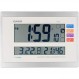 CASIO(카시오) 탁상용 시계 전파 화이트 디지털 생활 환경 온도 습도 캘린더 표시 IDL-140J-7JF