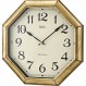 Felio (페리오) 시계 시계 골드 직경 30.2cm 아날로그 로트렉 팔각형 연속 초침 FEW179GD