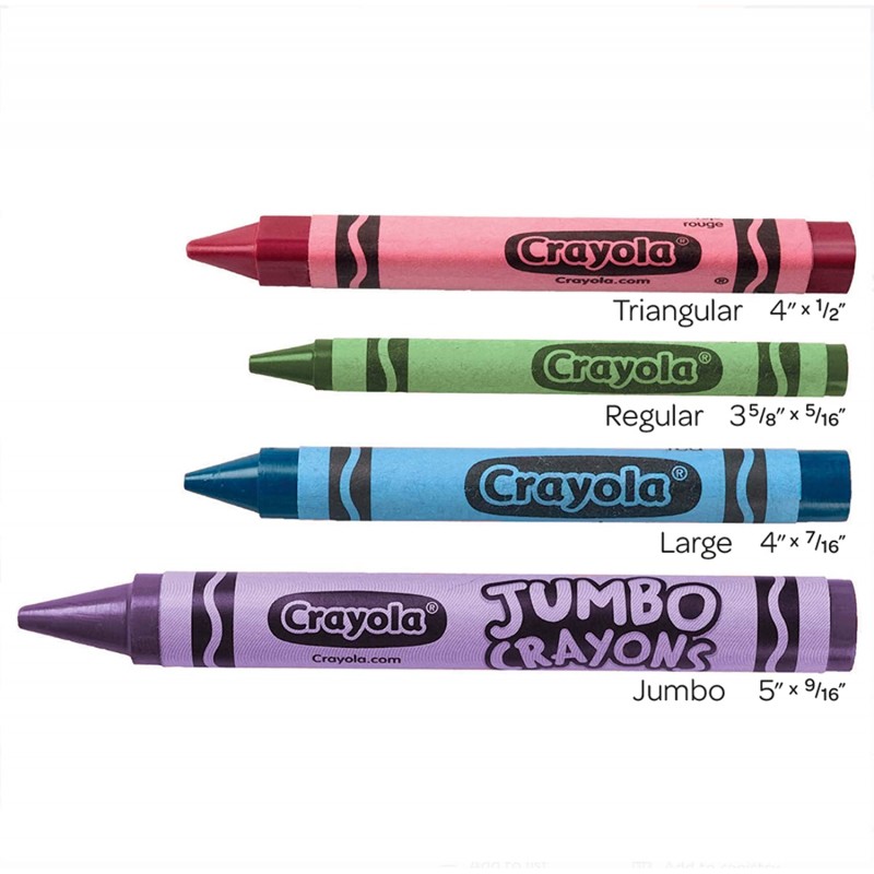 Crayola 크레용, 깎이가 있는 크레용 상자, 64 ct