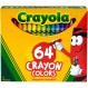 Crayola 크레용, 깎이가 있는 크레용 상자, 64 ct