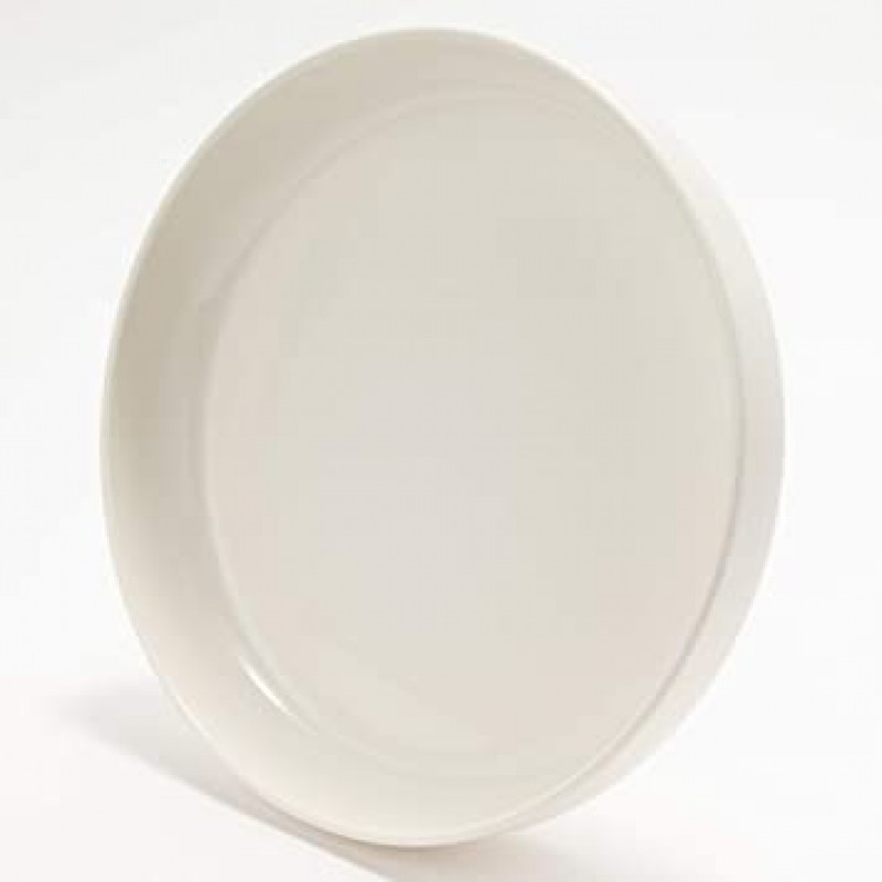 MIKASA 카레 파스타 접시 화이트 직경 23 높이 3.8cm 450ml 전자레인지 식세기 오븐 대응 T-789414