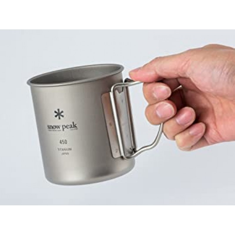 스노우피크 티타늄 머그 싱글월 450ml MG-143