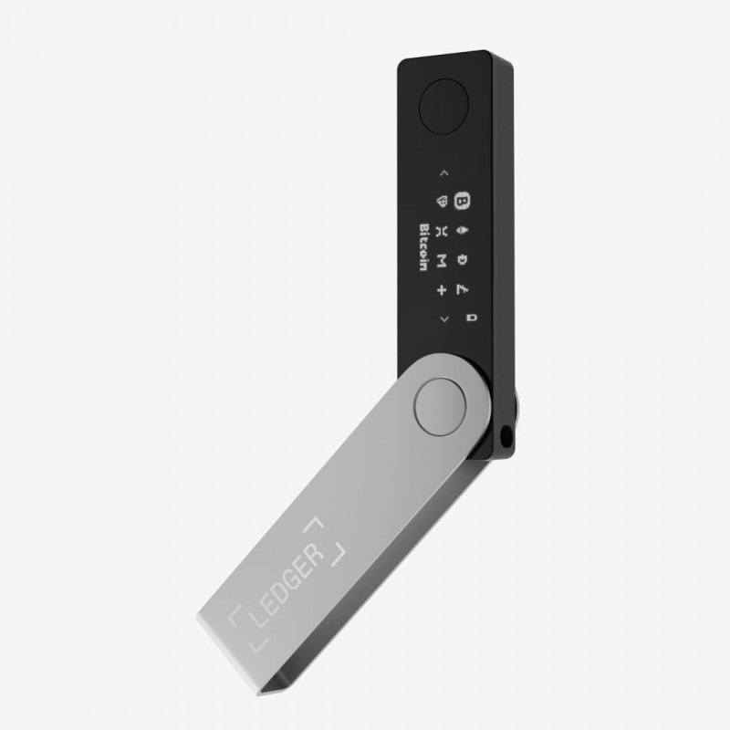 Ledger Nano X - 블루투스 암호화 하드웨어 지갑