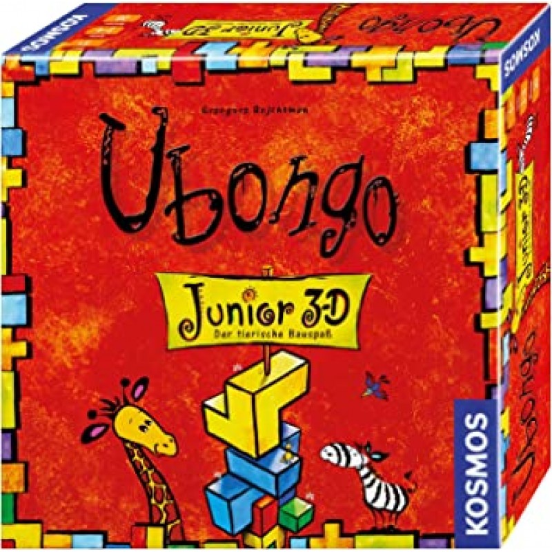 Franckh-Kosmos 697747 Ubongo Junior 3-D 게임 동물 만들기