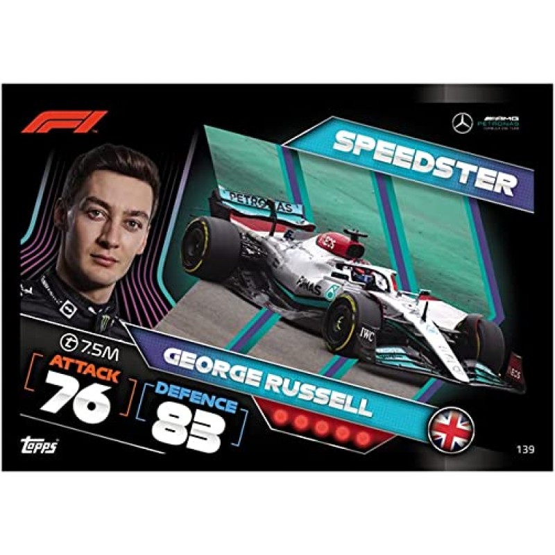 Topps - Turbo Attax Formula 1 2022 트레이딩 카드 - 풀박스