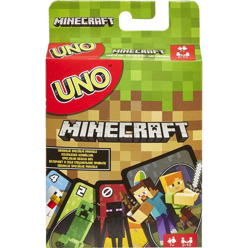 Mattel Games UNO Minecraft 카드 게임