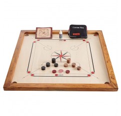 Uber Games Carrom 캐롬 세트 | 더 나은 리바운드를 위한 하드 에지 | Kika 어린이 청소년