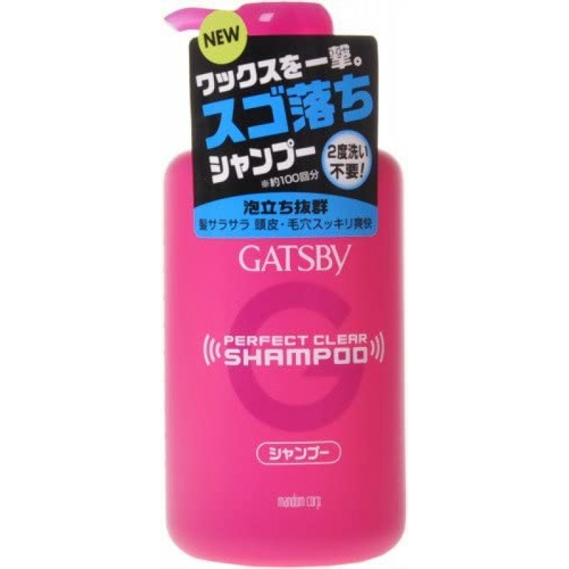 GATSBY (개츠비) 퍼펙트 클리어 샴푸 400 mL