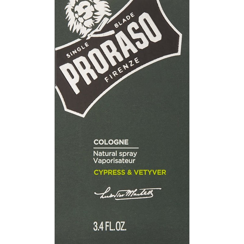 PRORASO (폴로 라소) 애프터 쉐이브 콜론 사이 프레스 & 베티버 면도 스킨 케어 이탈리아제 100ml