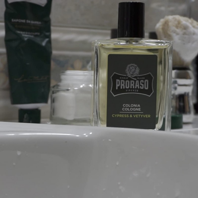 PRORASO (폴로 라소) 애프터 쉐이브 콜론 사이 프레스 & 베티버 면도 스킨 케어 이탈리아제 100ml