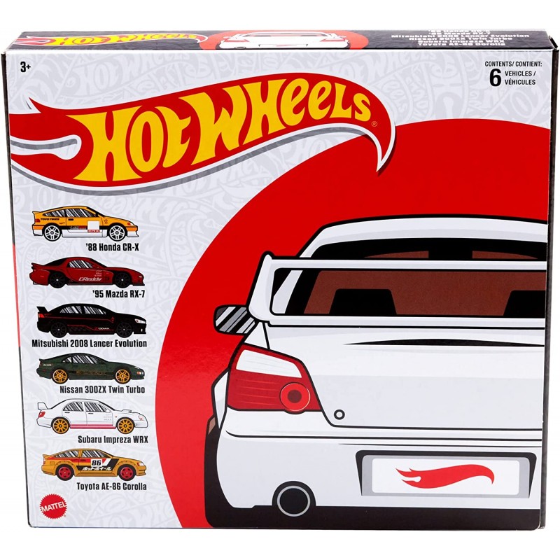 핫 휠(Hot Wheels) 재패니즈 카컬쳐 멀티팩 【3세~】 HDH50