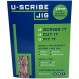 U scribe Jig 18mm(11/16인치) 3개 세트 - 주방, 침실 및 가구 설치를 위한 도구 필러, 근막 및 패널 설치