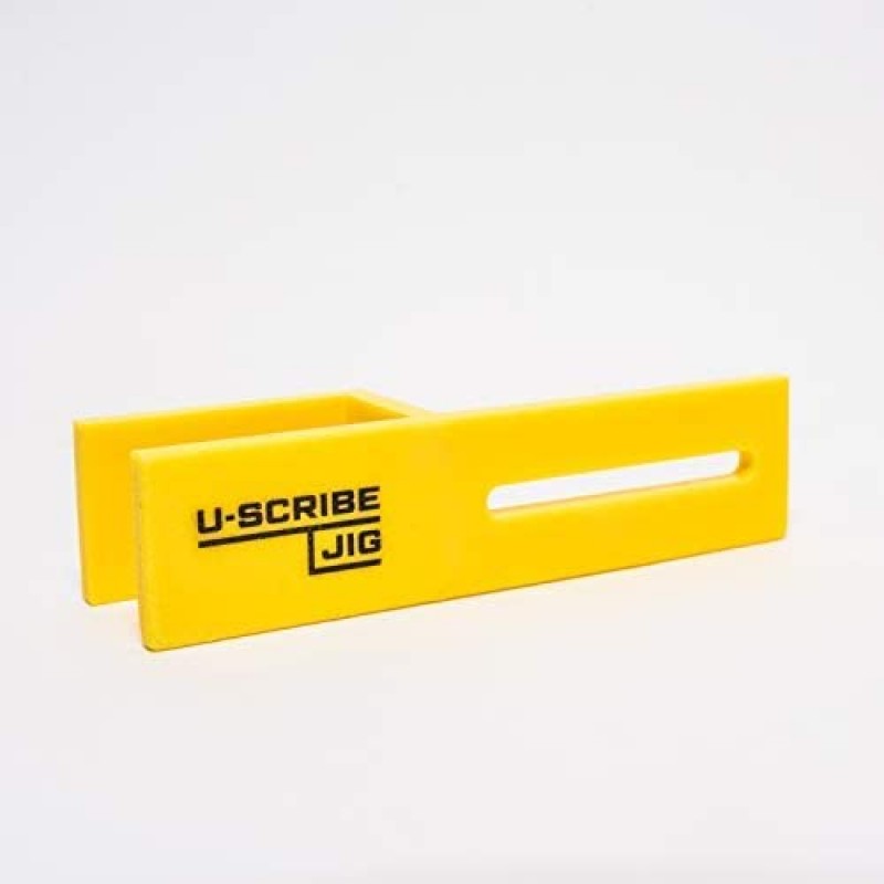 U-Scribe Jig 16mm(5/8인치) 3개 세트 - 정확한 스크라이브 라인 표시 목수 캐비닛 설치 가구 피팅 DIY용