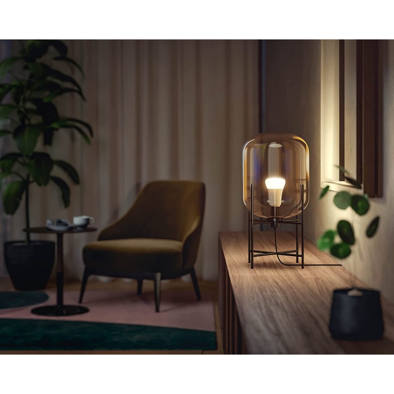 필립스 Hue 화이트 앰비언스 E27 LED 스마트 전구  2팩 밝기 조절 가능 Alexa, Apple Homekit 등 호환