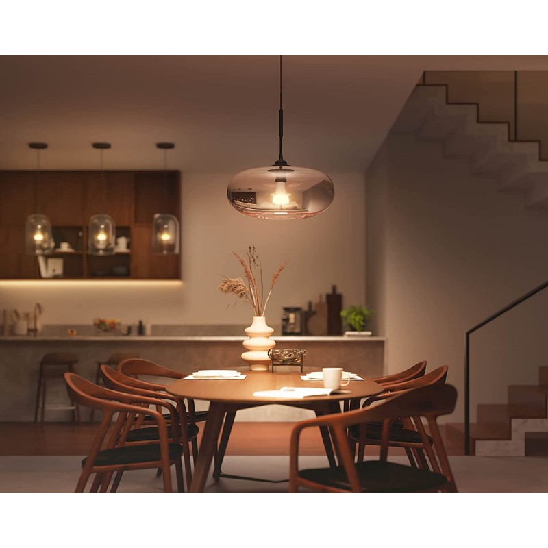 필립스 Hue 화이트 앰비언스 E27 LED 스마트 전구  2팩 밝기 조절 가능 Alexa, Apple Homekit 등 호환