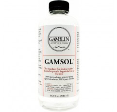 Gamblin 감솔 오일 컬러, 500ml, 투명