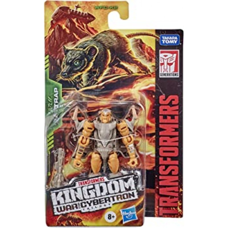 Transformers Toys Generations War for Cybertron: Kingdom Core Class WFC-K2 쥐덫 액션 피규어, 3.5인치