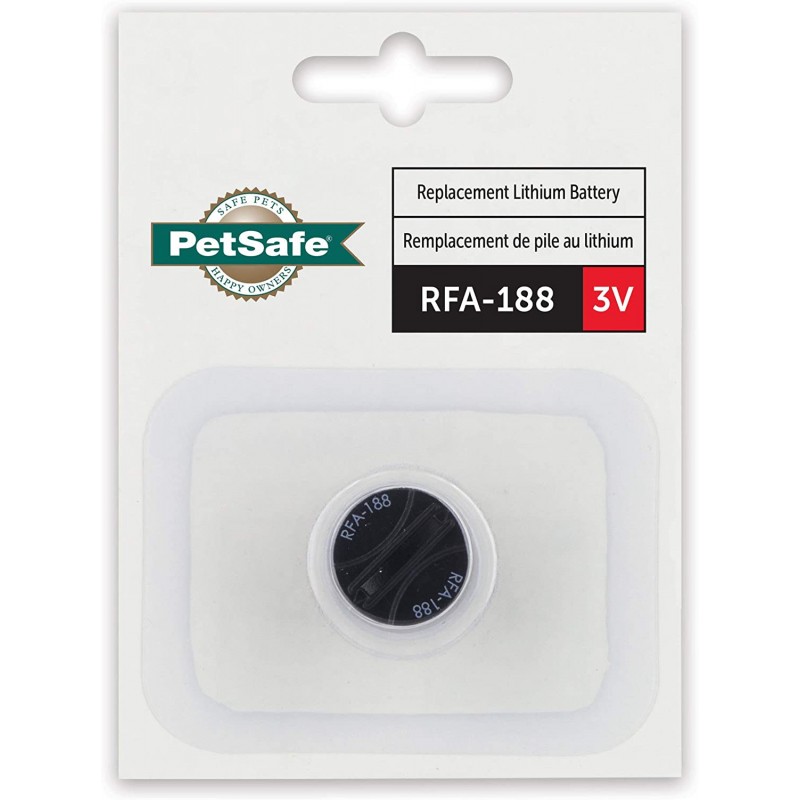 펫세이프 PetSafe RFA-188 3볼트 교체용 배터리 모듈 - 고양이 및 개용 PetSafe 3V 리튬 배터리 작동 제품과 호환 가능 - (RFA 188)