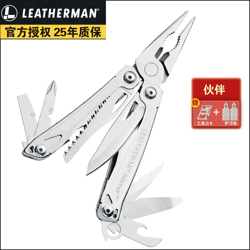 LEATHERMAN Sidekick 파트너 아웃도어 캠핑 다용도 플라이어 공구 장비