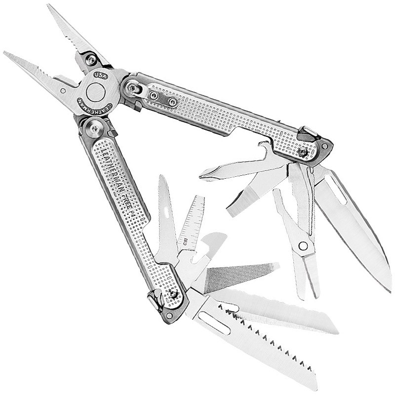 Leatherman FREE P2/P4 한손으로 접는 펜치 다기능 조합 도구 펜치