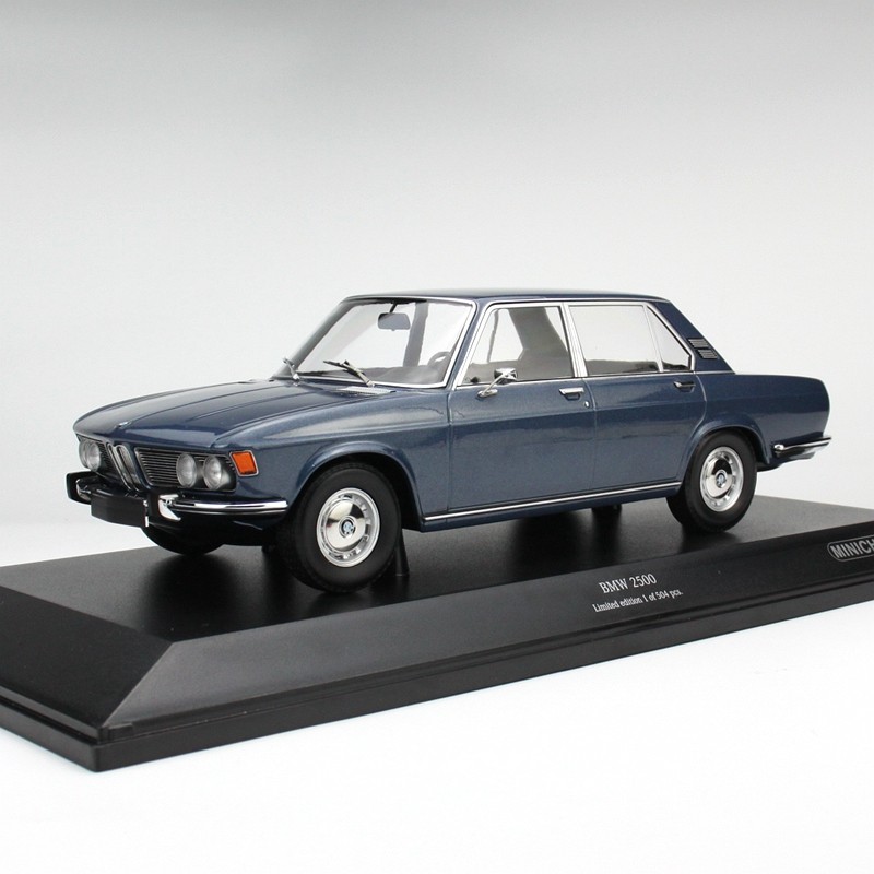 minichamps 1:18 BMW 2500 합금 자동차 모델 레트로 빈티지 자동차