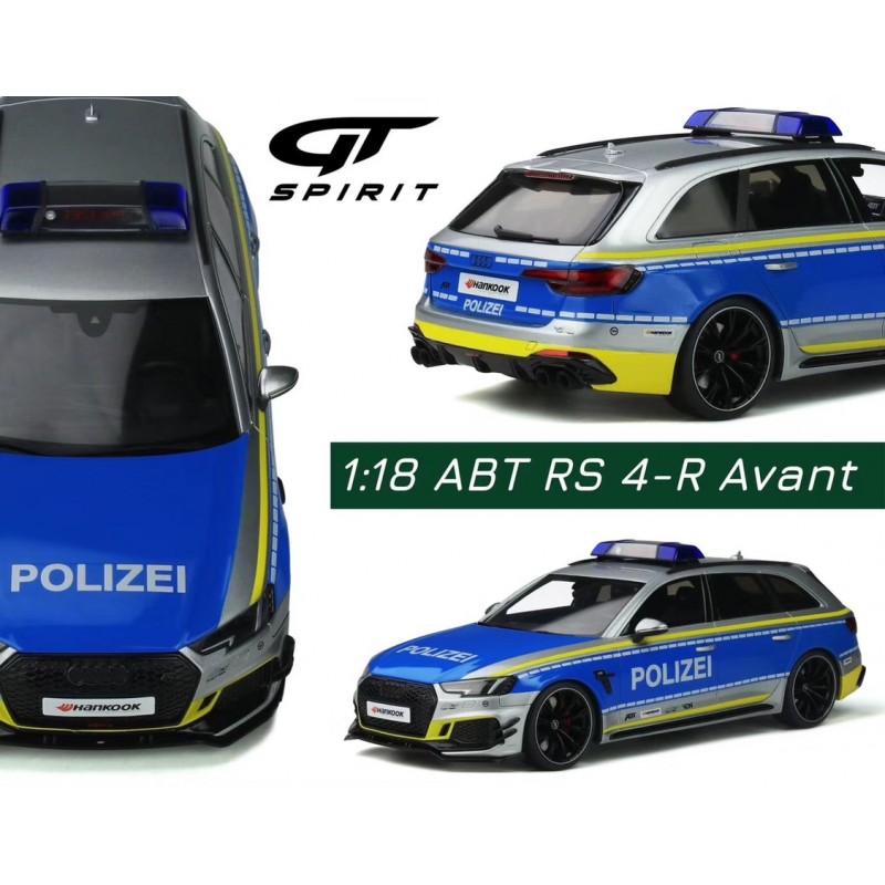 GT Spirit 1:18 아우디 ABT RS4 R AVANT 수지 자동차 모델 한정판 자동차 모델