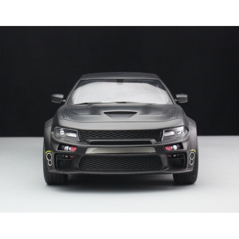 GT Spirit 1:18 Dodge Black Warrior CHARGER SRT War Horse Hellcat 자동차 모델 머슬카