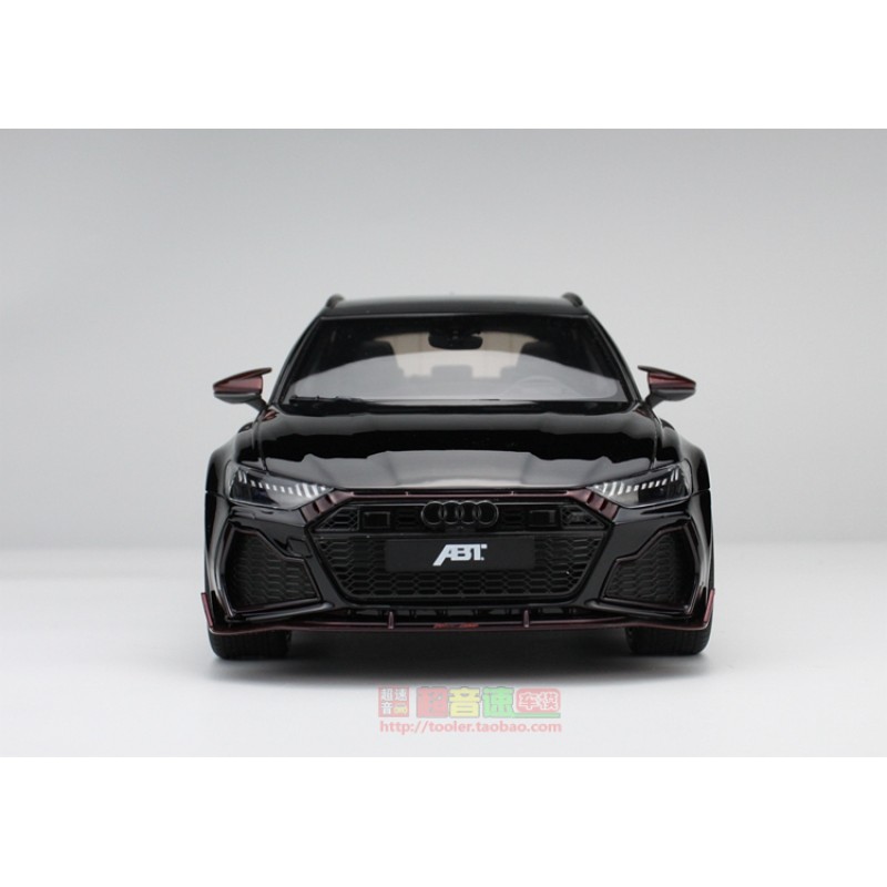 GT Spirit 1:18 아우디 ABT RS6 나이트 블랙 수지 자동차 모델