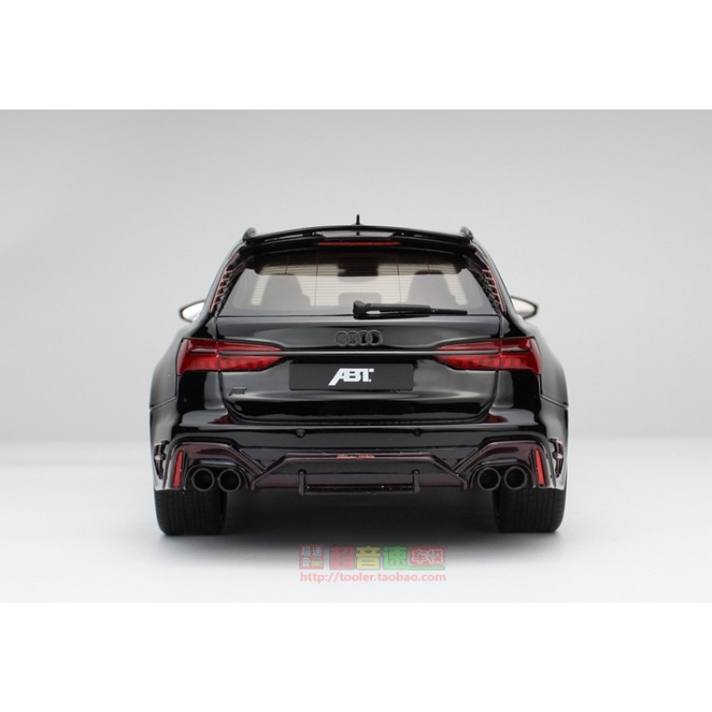 GT Spirit 1:18 아우디 ABT RS6 나이트 블랙 수지 자동차 모델