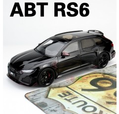 GT Spirit 1:18 아우디 ABT RS6 나이트 블랙 수지 자동차 모델