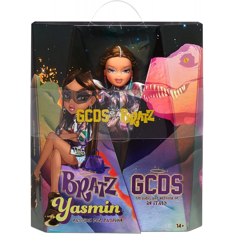 Bratz 573470EUC x GCDS 스페셜 에디션 디자이너 패션 인형 프리미엄 포장 7세 이상의 어린이