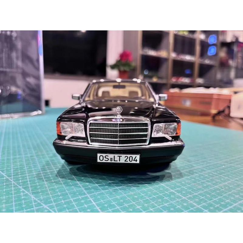 NOREV 1:18 메르세데스-벤츠S 560SEL W126 합금 자동차 모델