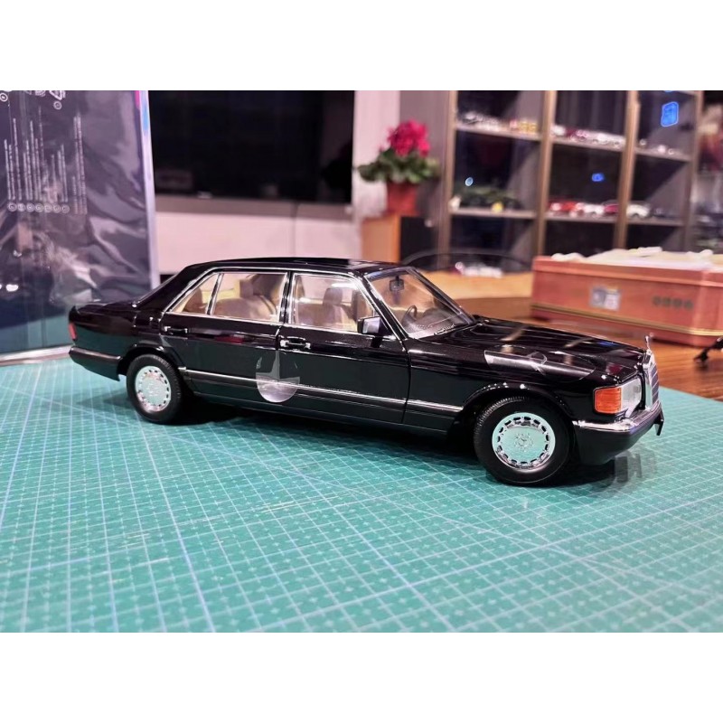 NOREV 1:18 메르세데스-벤츠S 560SEL W126 합금 자동차 모델