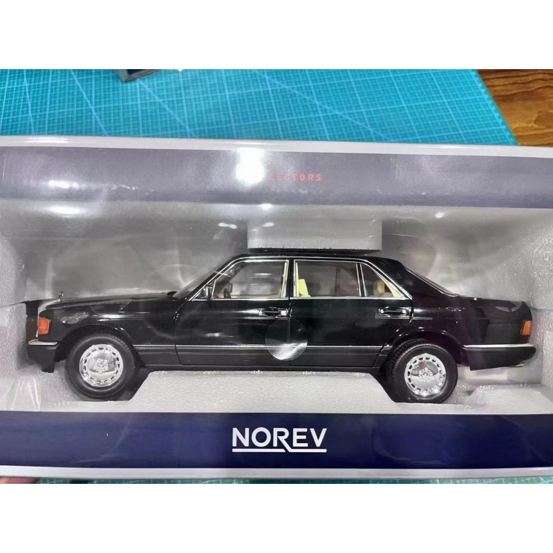 NOREV 1:18 메르세데스-벤츠S 560SEL W126 합금 자동차 모델