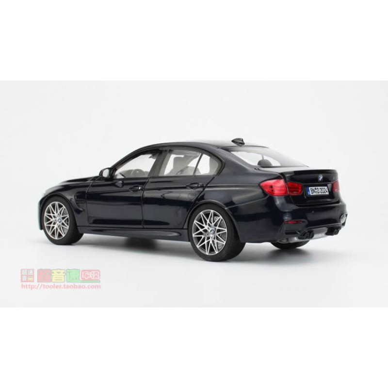 NOREV 1:18 BMW M3 F80 아부다비 합금 자동차 모델