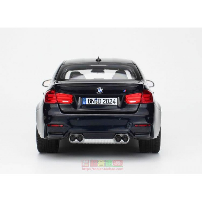 NOREV 1:18 BMW M3 F80 아부다비 합금 자동차 모델